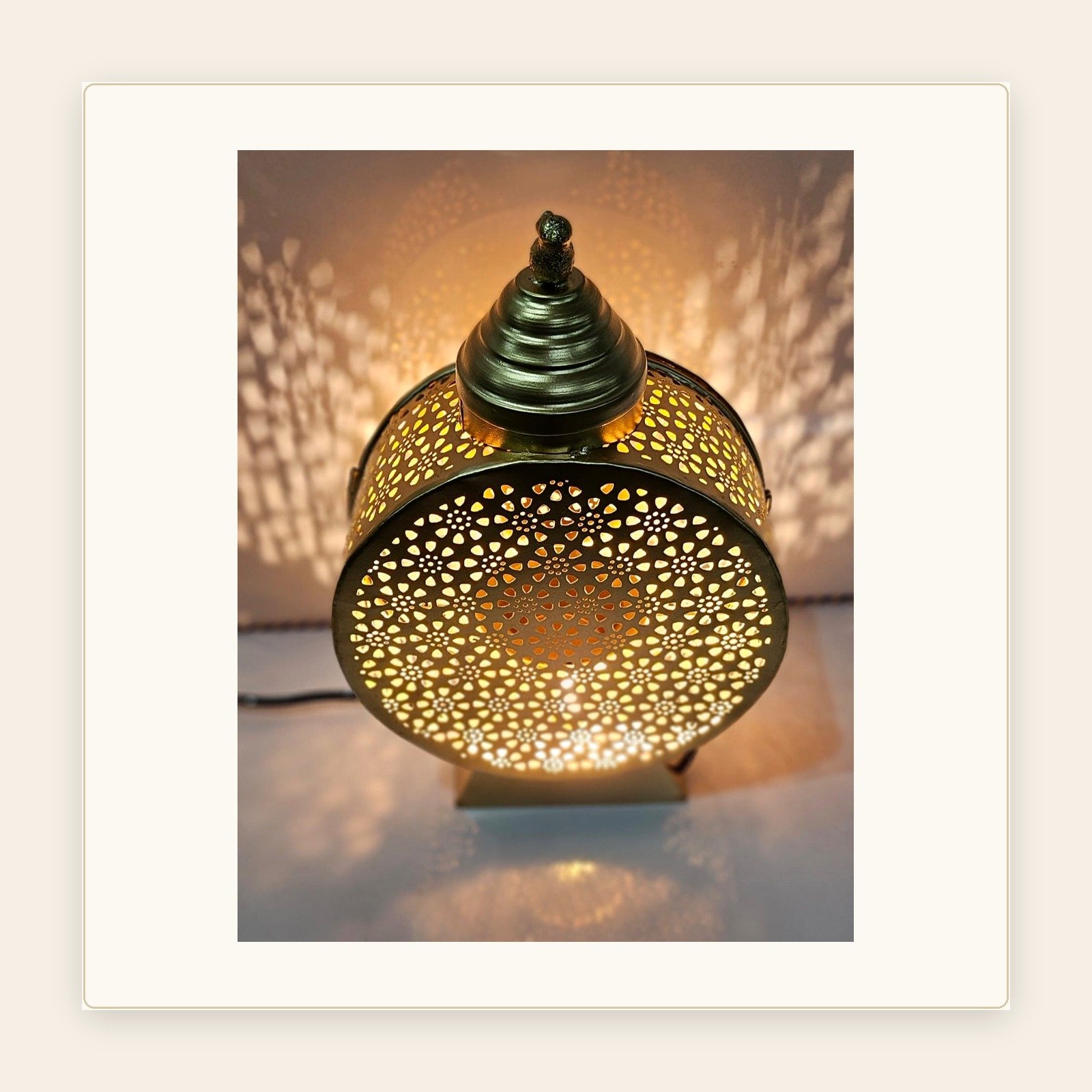 Minaret Pierced Table Lamp - Image 2